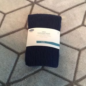 Old Navy girls footless tights